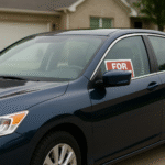 car listed up for sale