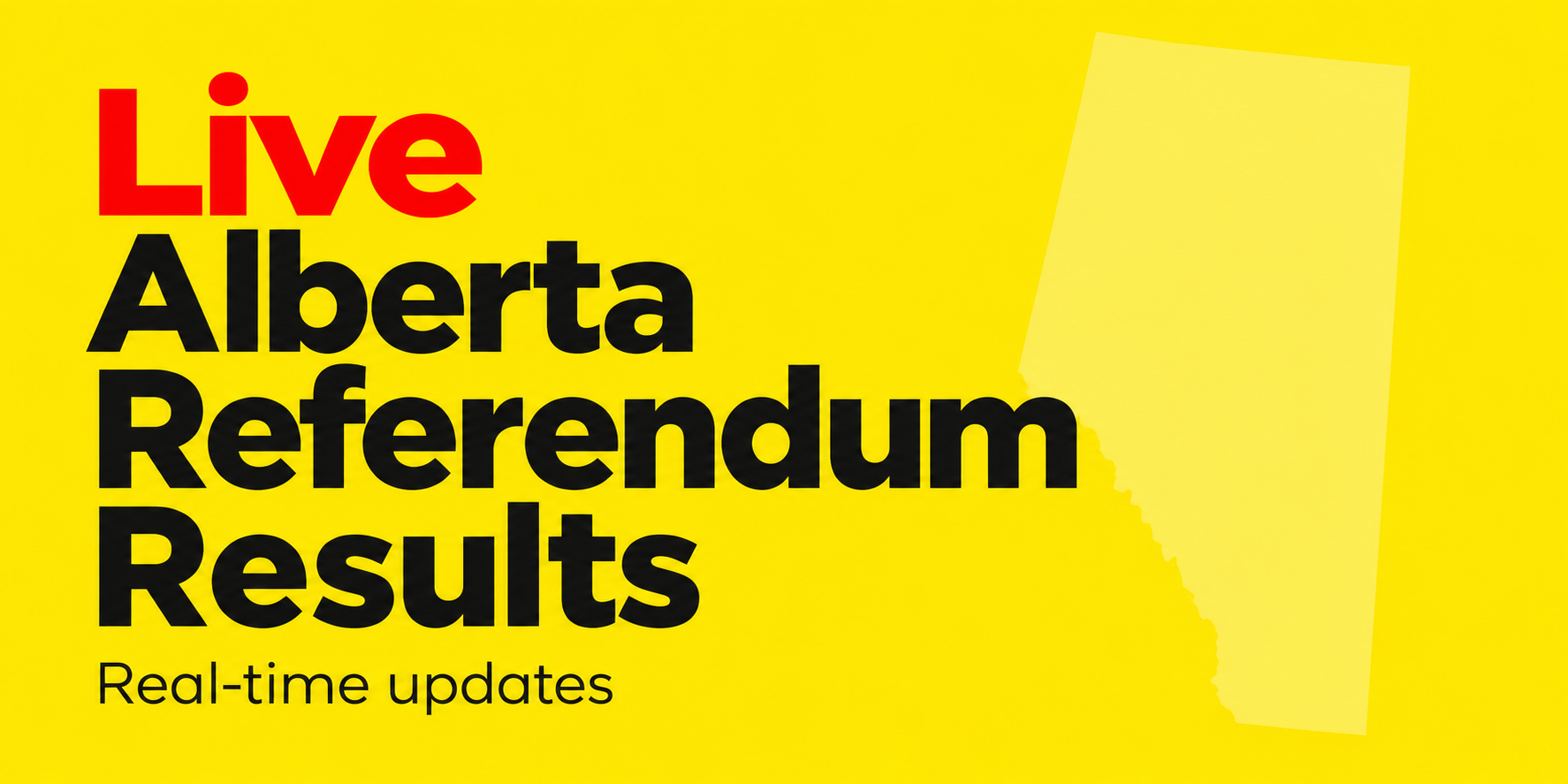 Live Alberta Referendum Results 2026 – All 10 Questions - 247 Calculator